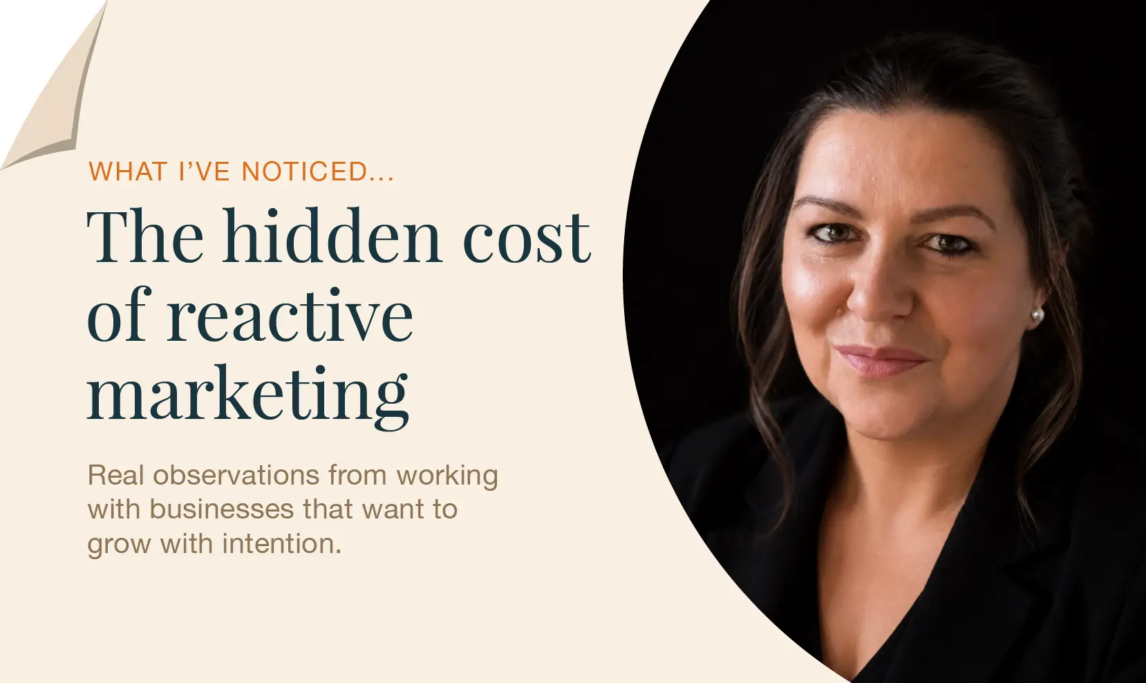 The hidden cost of reactive marketing